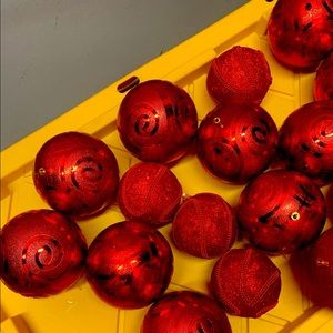 LARGE Sz XMAS Ornament BALLS